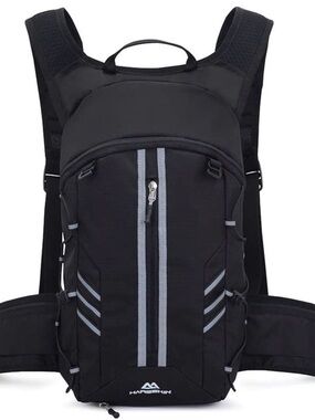 BNWOT MARSSKIN Hydration Pack Knapsack in Black and white
